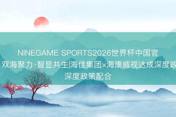 NINEGAME SPORTS2026世界杯中国官方网站 双海聚力·智显共生|海佳集团×海康威视达成深度政策配合