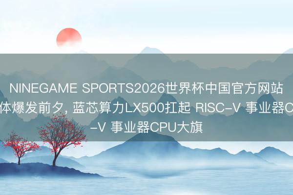 NINEGAME SPORTS2026世界杯中国官方网站 AI智能体爆发前夕， 蓝芯算力LX500扛起 RISC-V 事业器CPU大旗