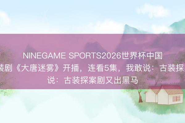 NINEGAME SPORTS2026世界杯中国官方网站 古装剧《大唐迷雾》开播，连看5集，我敢说：古装探案剧又出黑马
